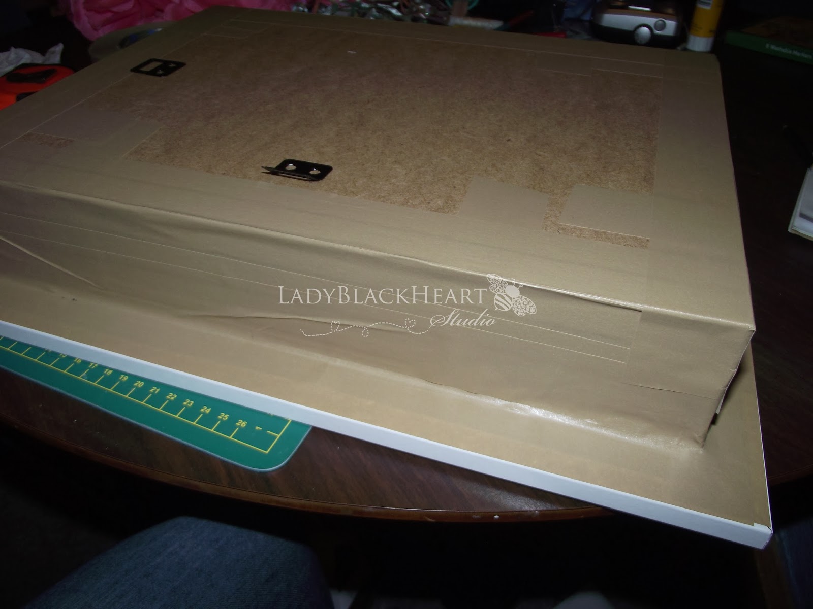 LadyBlackHeart Studio DIY Baby Shower Keepsake Frame Shadow Box