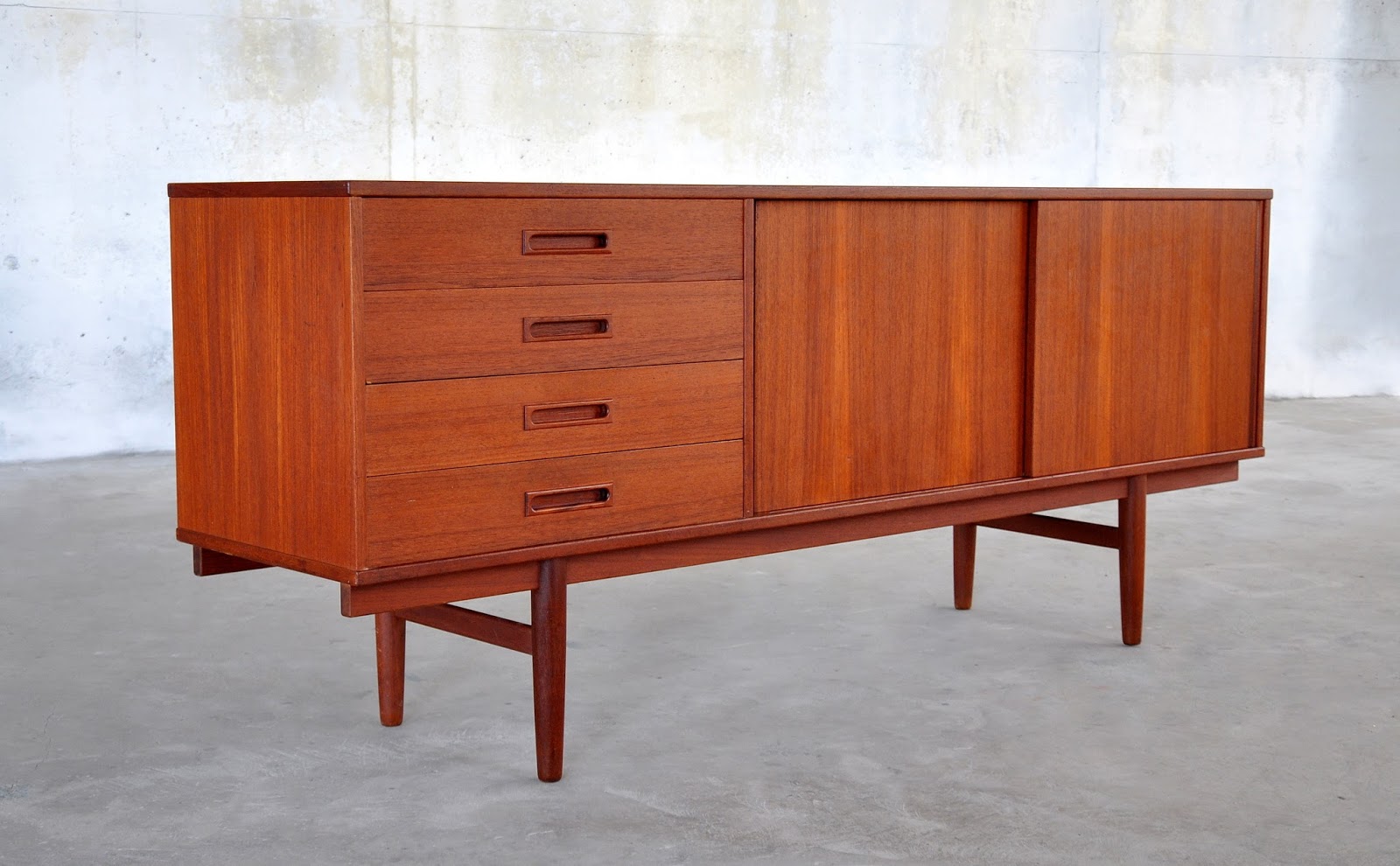Minimalist Modern Credenzas with Electrical Design
