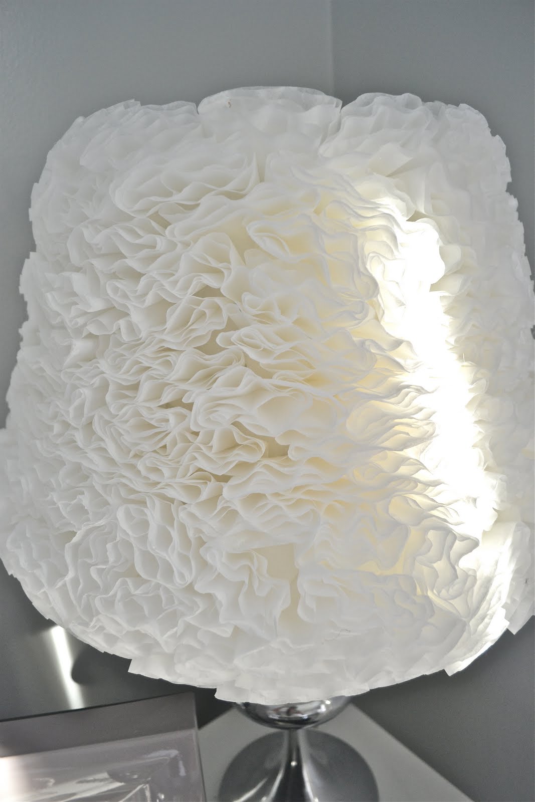 Liz Marie Coffee Filter Lamp Shade...
