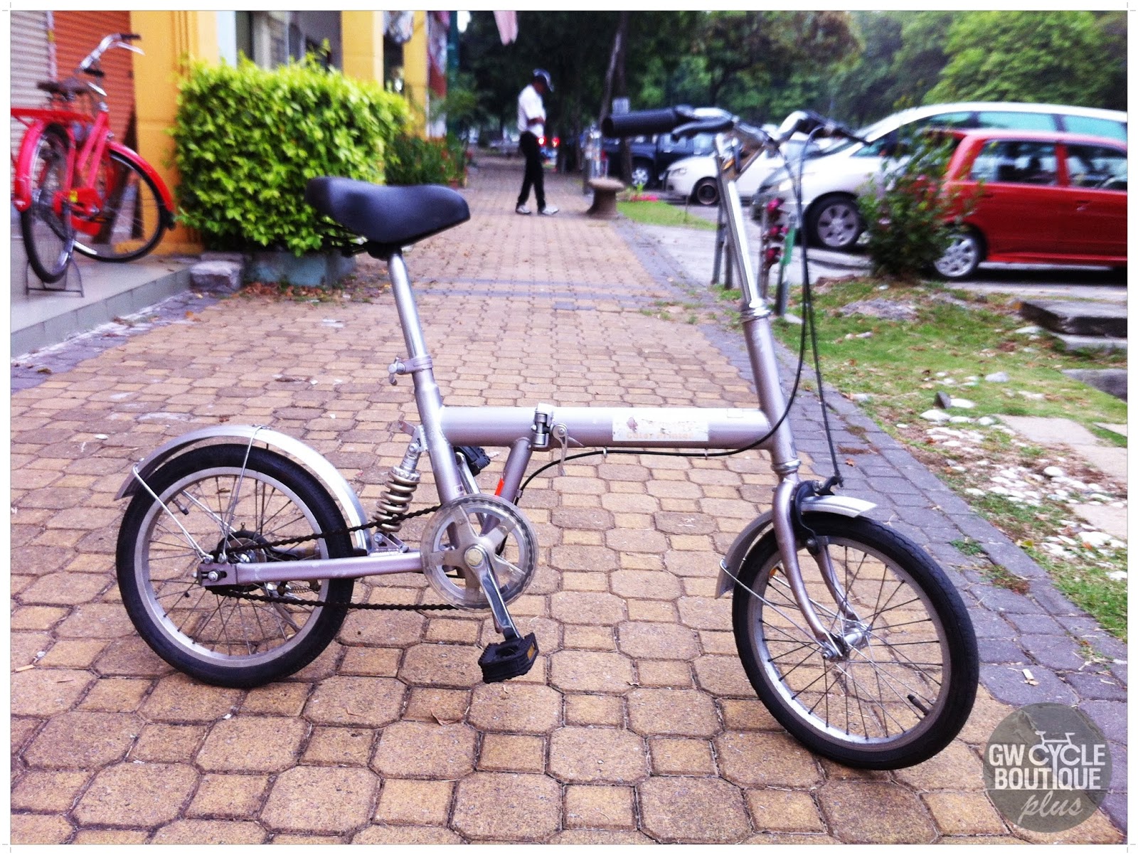 preloved folding bike