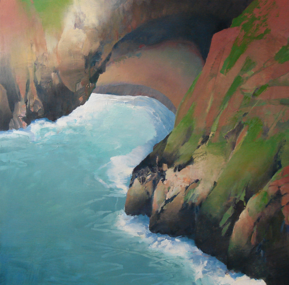 Painter's Process Randall David Tipton Another Mylar Landscape