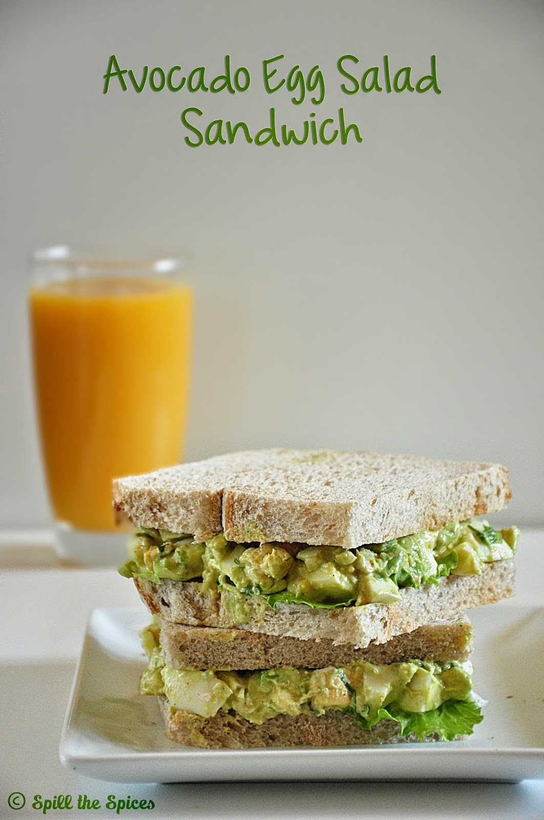 Avocado Egg Salad Sandwich Spill the Spices