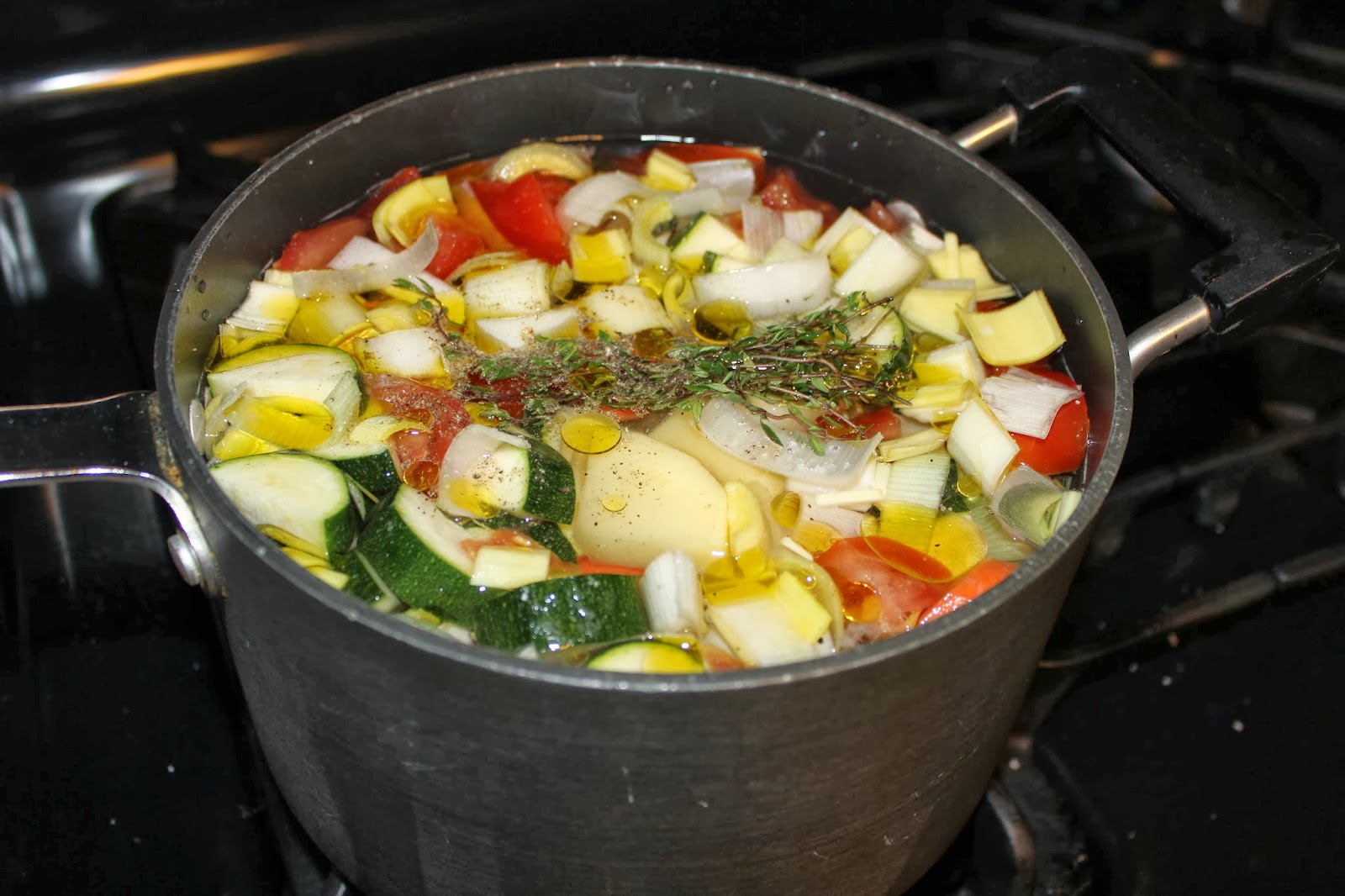 The Garlic Press Creamless Creamy Vegetable Soup