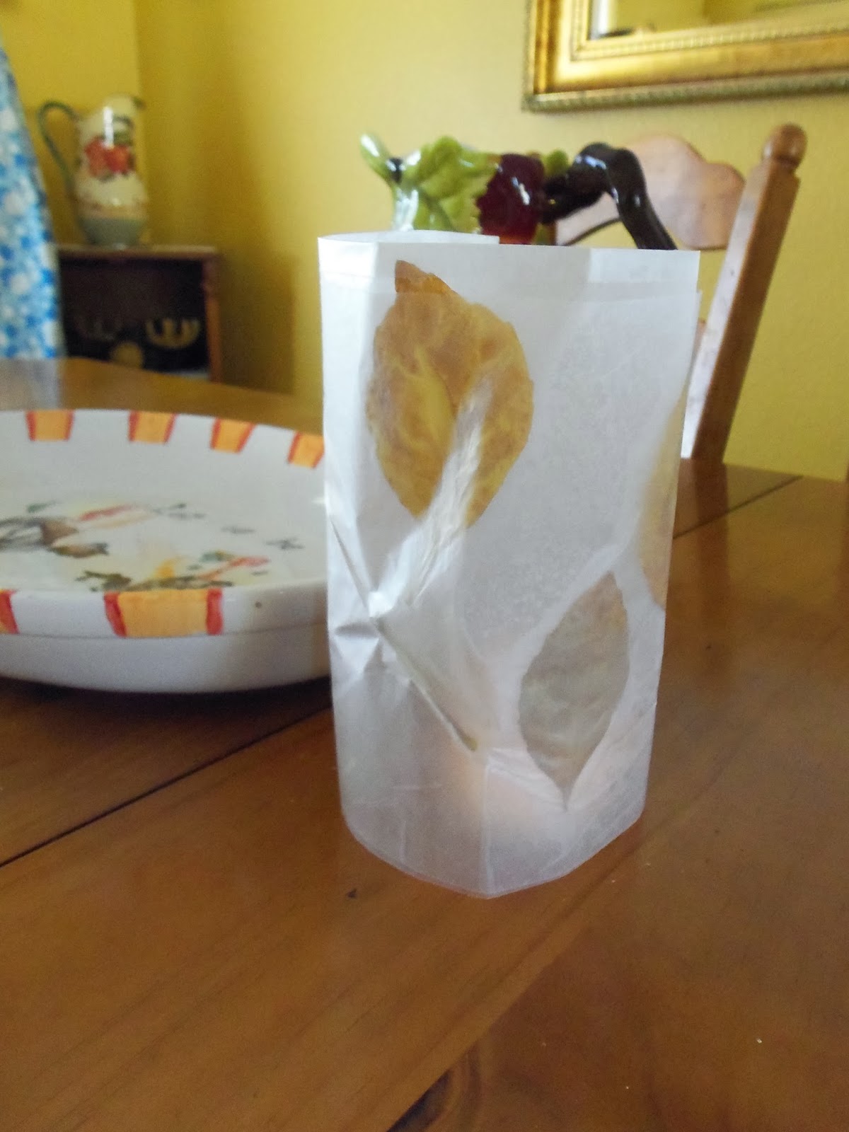 i'm going to make it (after all) Crafting with the Kids Leaf & Wax