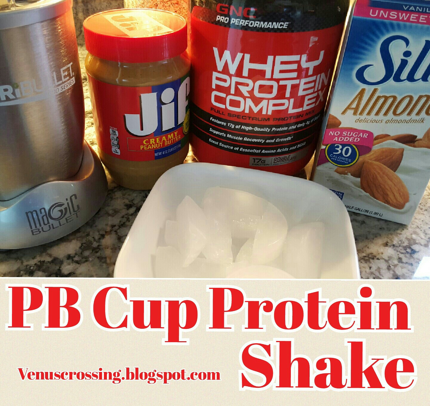 Venus Crossing with Liss PB Cup Protein Shake