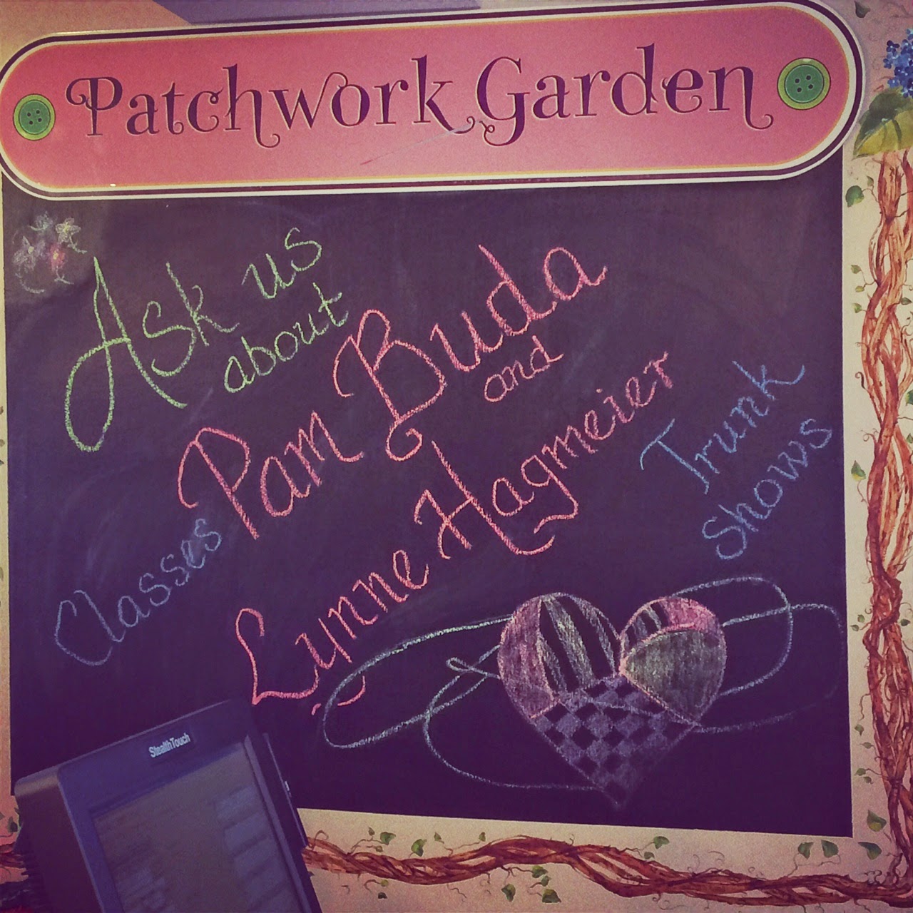 Heartspun Quilts Pam Buda Patchwork Garden Quilt Shop Visit