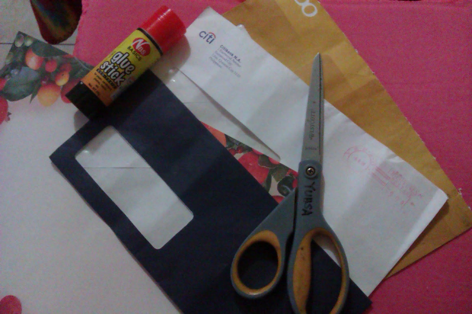 checklist DIY Bills Organizer