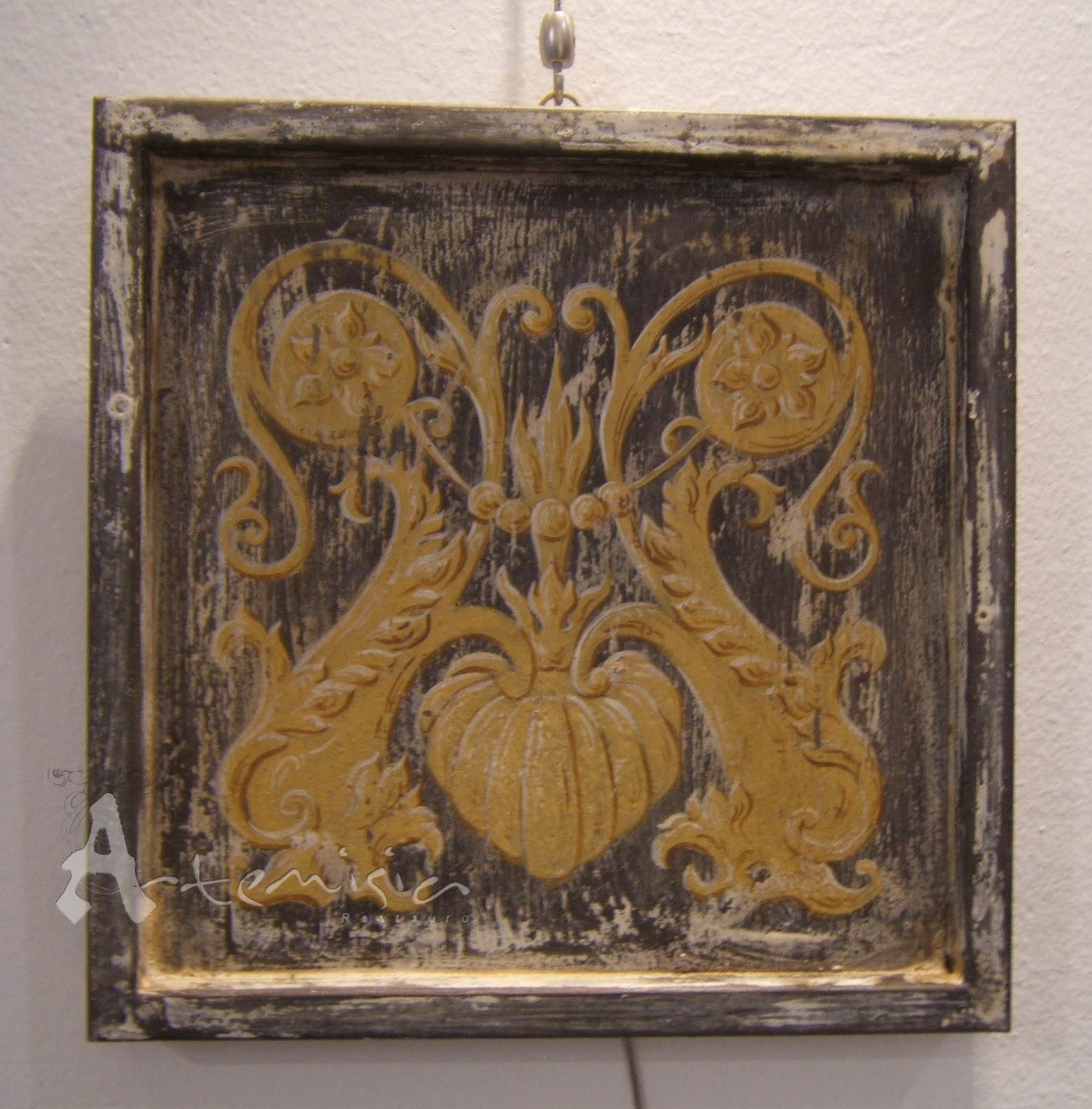 artemisiarestauro Tempera on wood