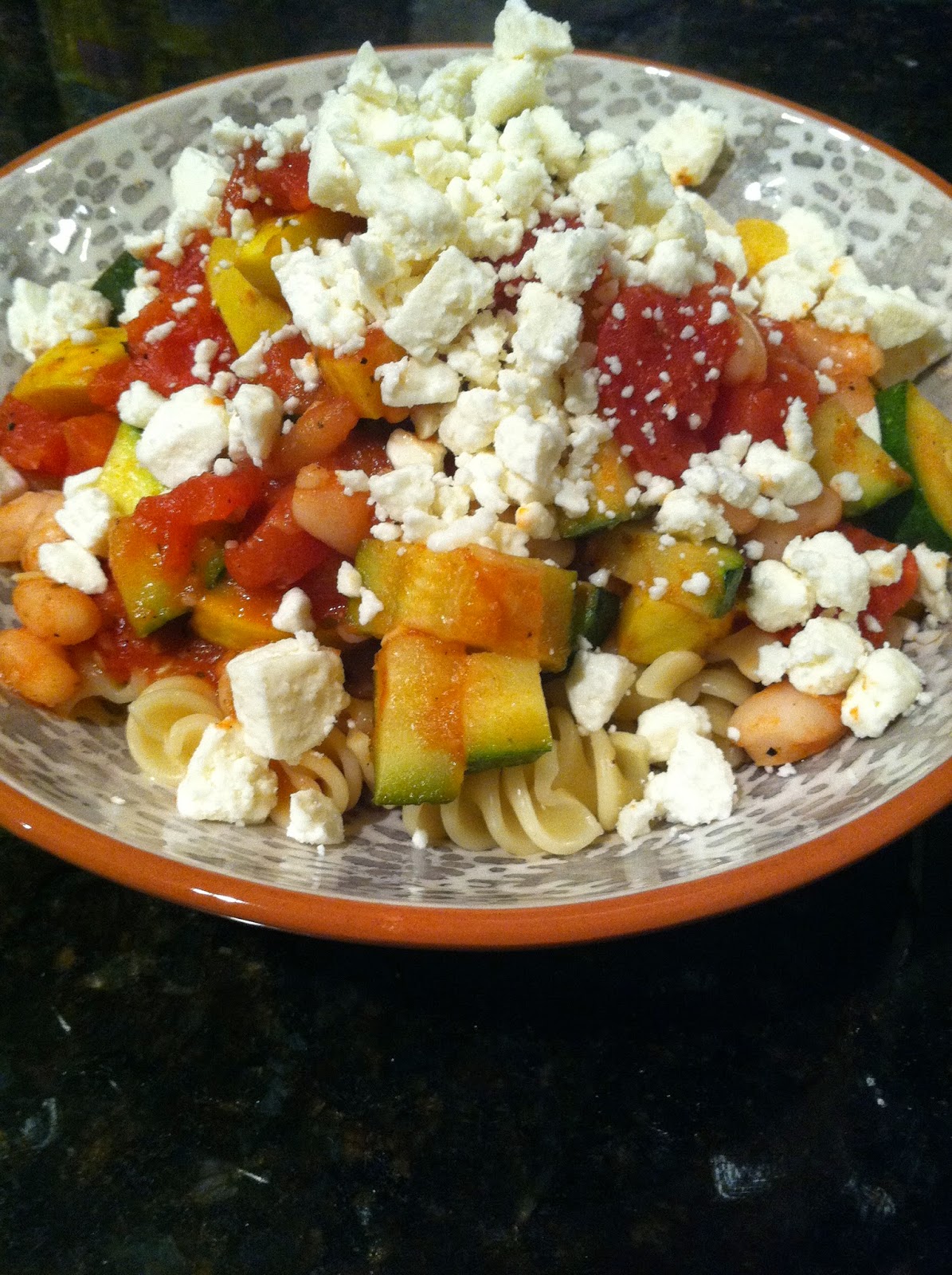Katie Cooks Dinner COOKING LIGHT PASTA WITH ZUCCHINI AND WHITE BEANS