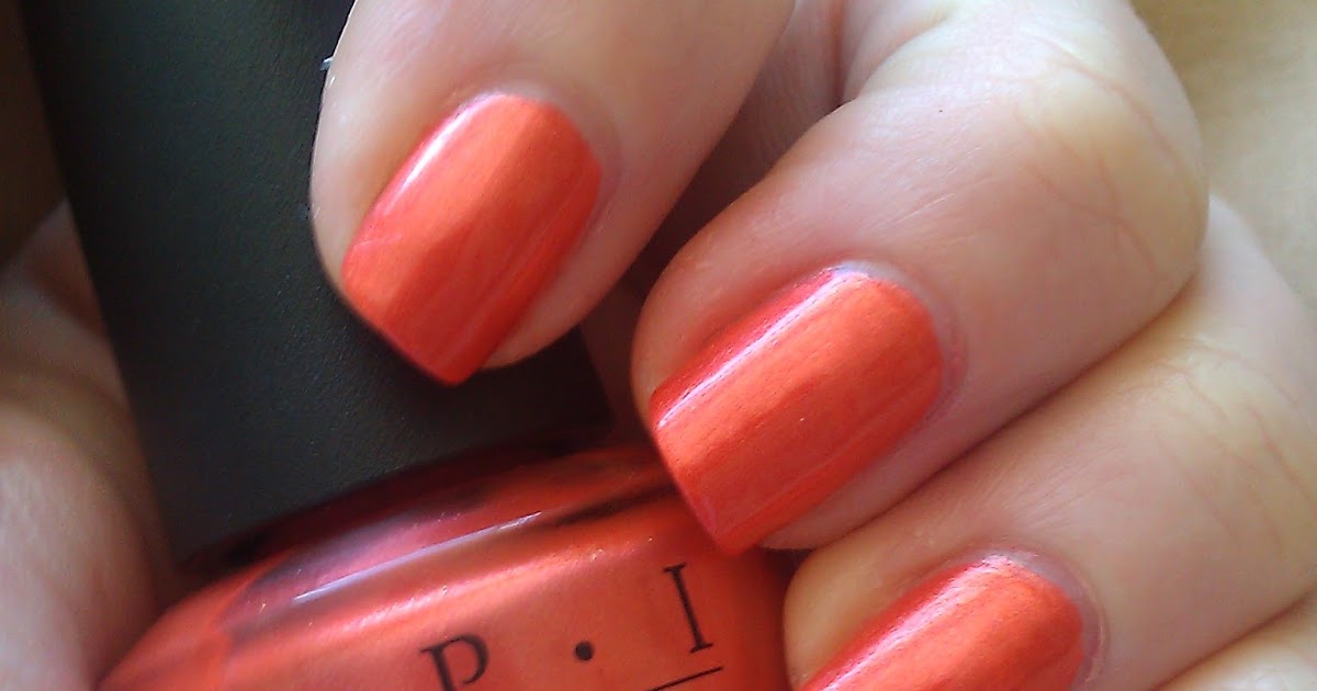 Crazy About OPI CongaLine Coral