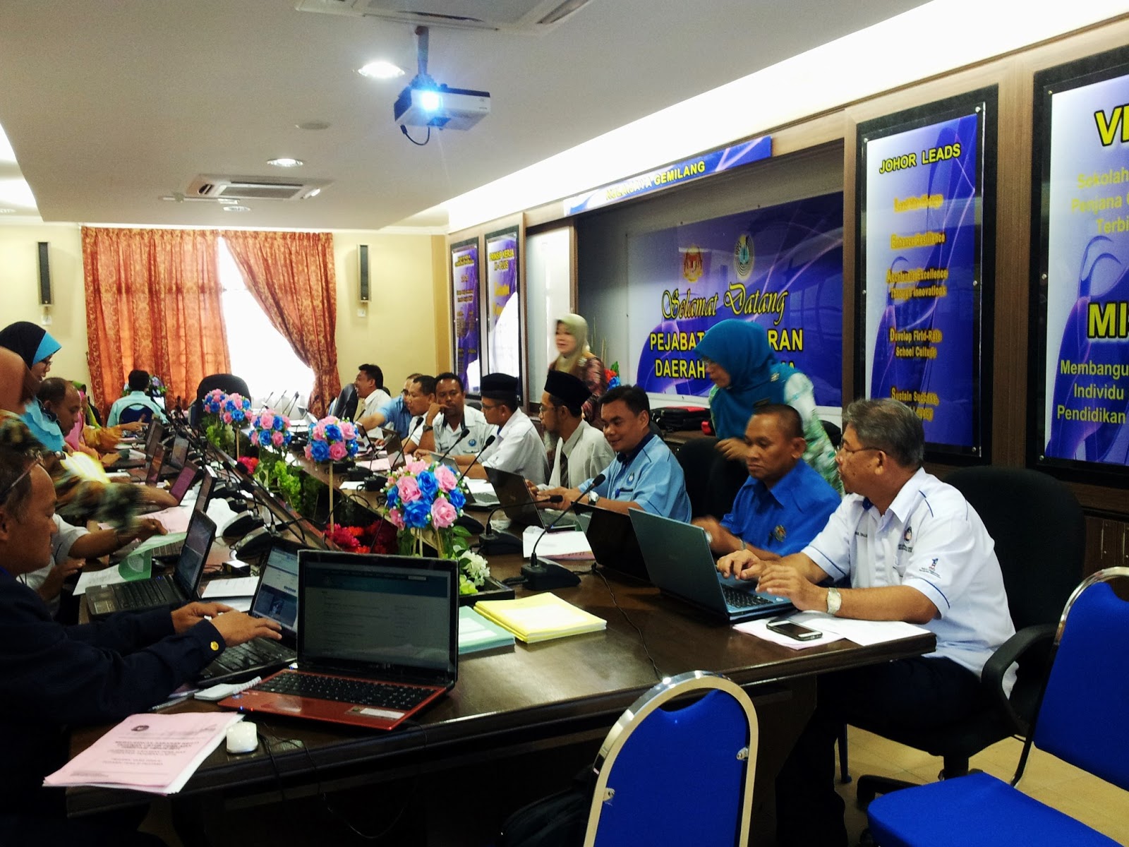 BENGKEL HRMIS SKT LNPT PEJABAT PELAJARAN DAERAH KULAI