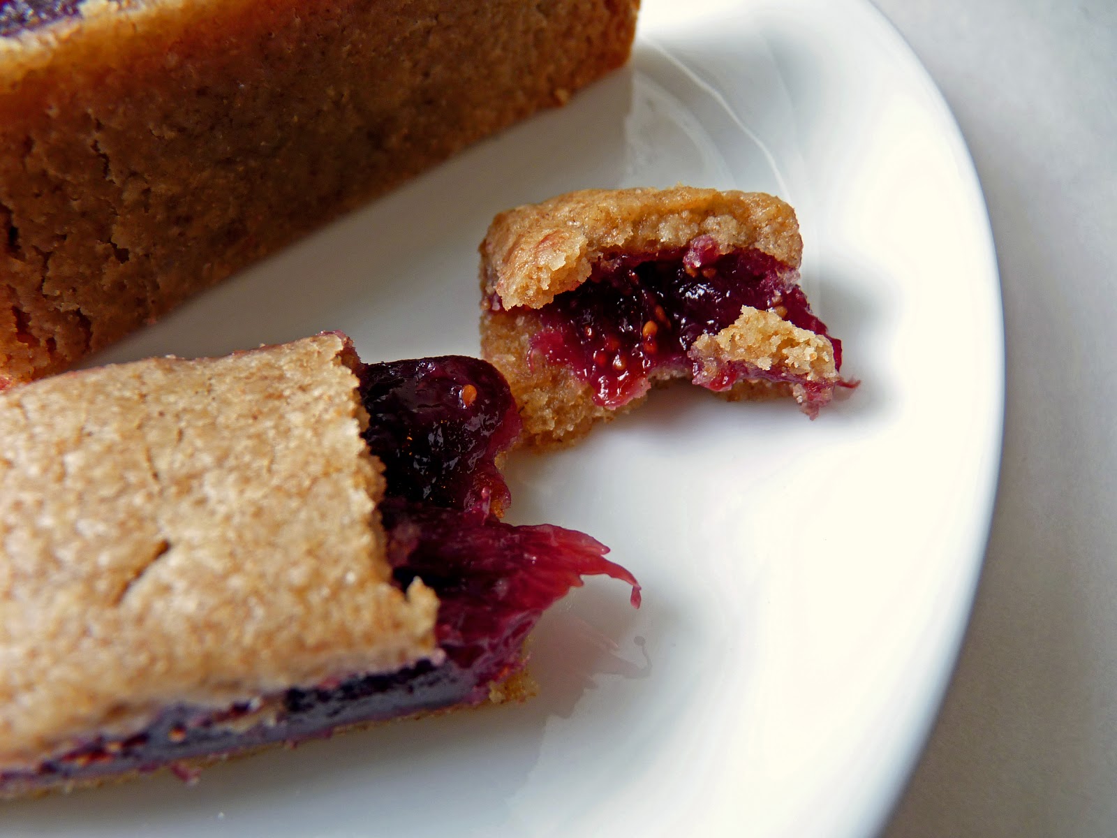 pastry studio Whole Wheat Fig Raspberry Bars