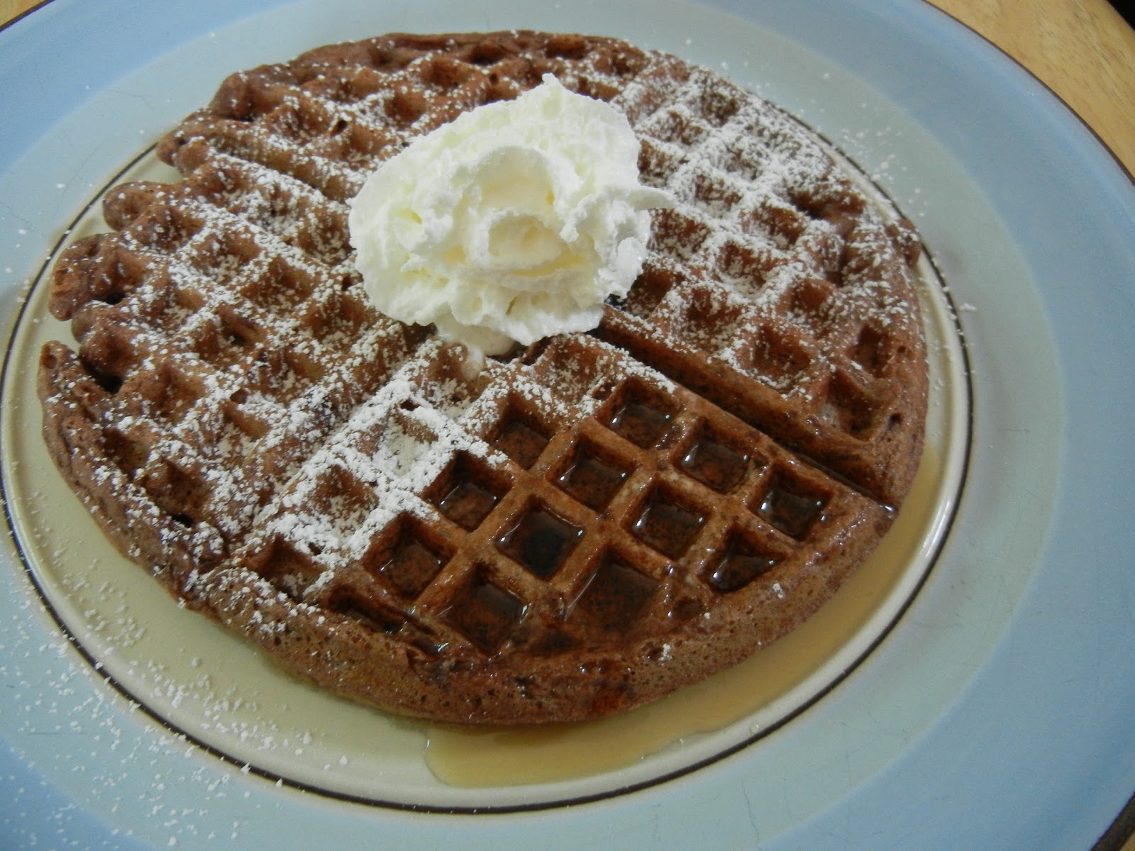 From My Southwest Kitchen Black Forest Waffles