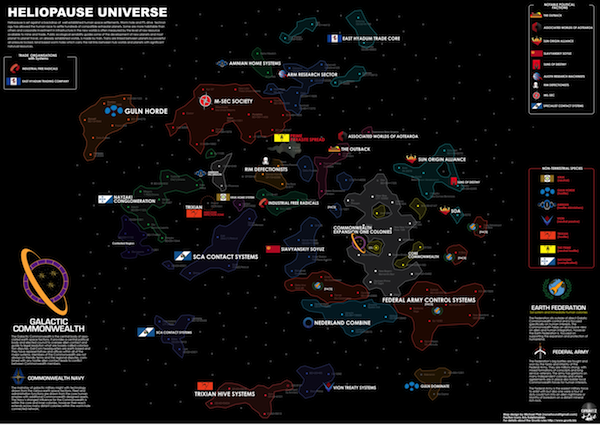 Heliopause map