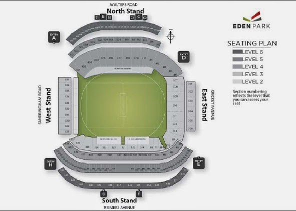 46++ Eden park seating plan south stand