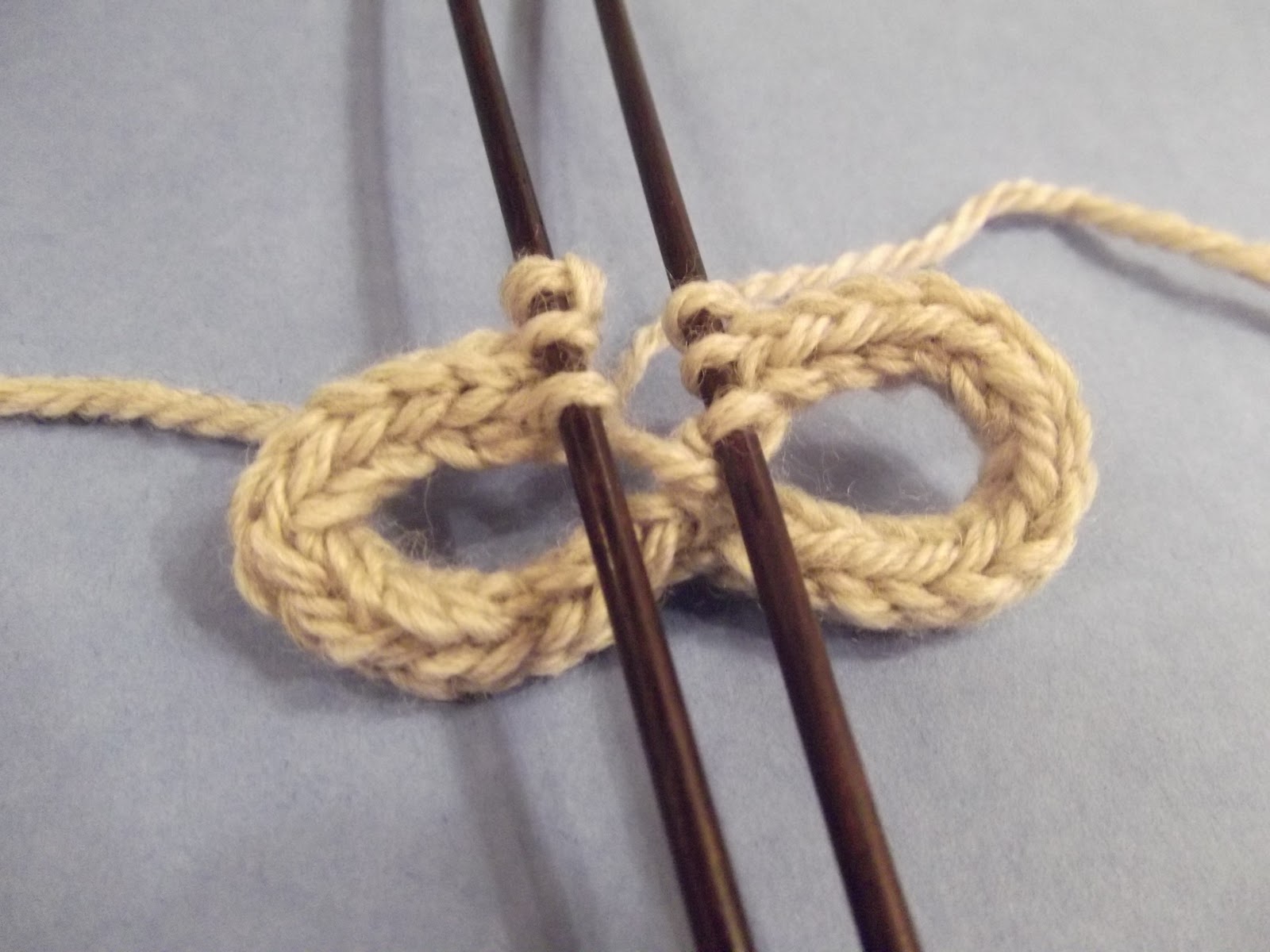 Midnightsky Fibers Knit a Funky Icord Hat Topper