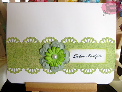 Handmade Card - Floral Salam Aidilfitri (2)