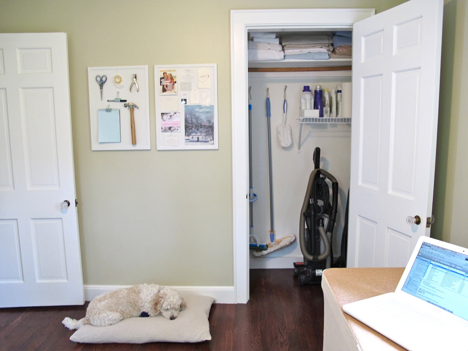 Jenny Steffens Hobick Work Room Office Utility Laundry Room Makeover