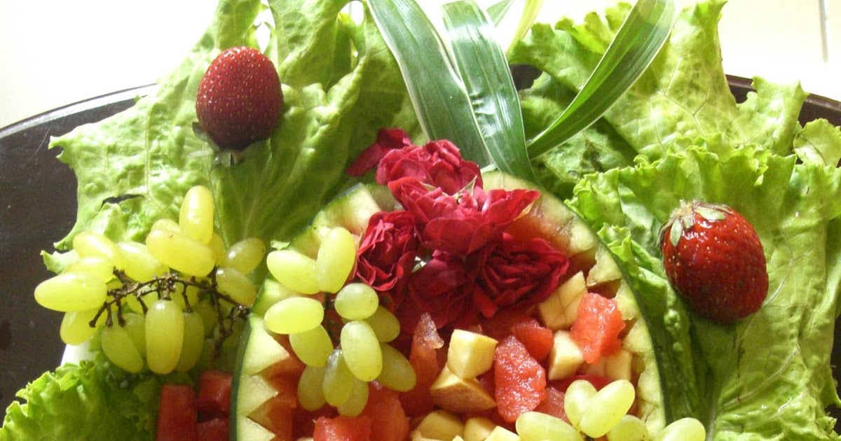 Cooking With Shobana WATERMELON FRUIT PLATTER