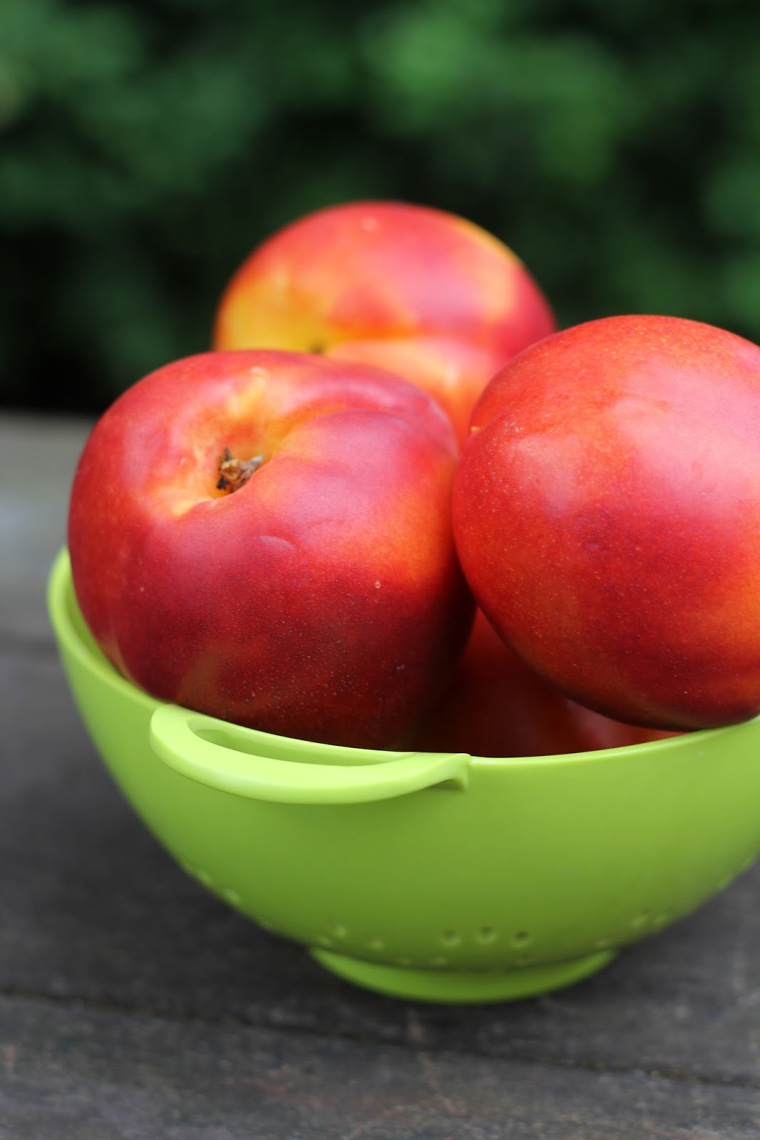 Blue Kale Road Nectarine and Basil Relish