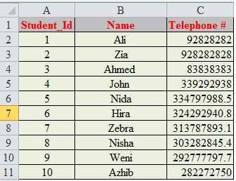excel student list excel student list