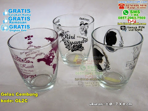 Gelas Cembung Gelas Beling