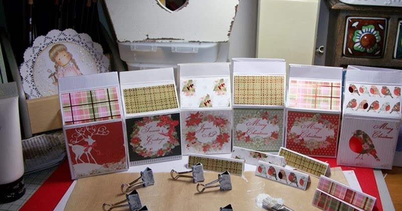 Suzi Mac Creations : Christmas Preparations on-going - Gift boxes and