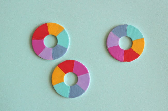 Make Your Own Rainbow Sewing Pattern Weights!