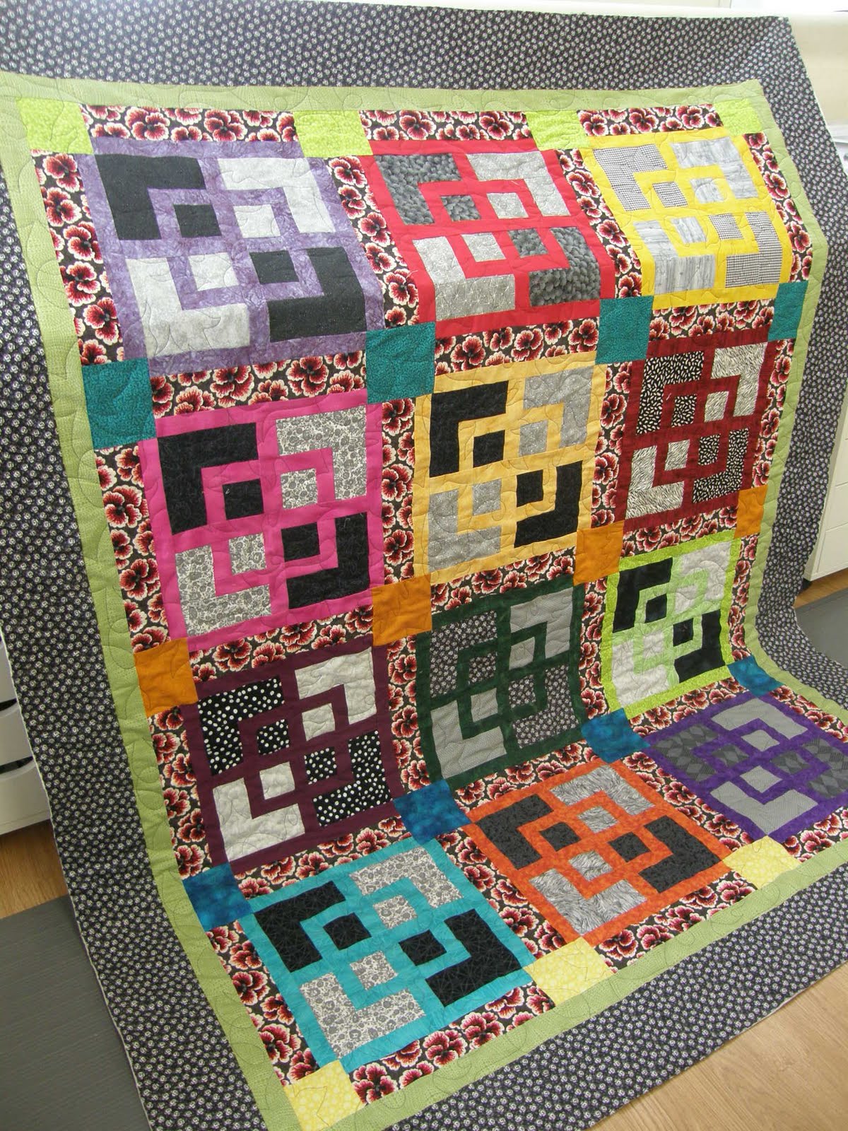 QuiltNut Creations summer quilting wrapup