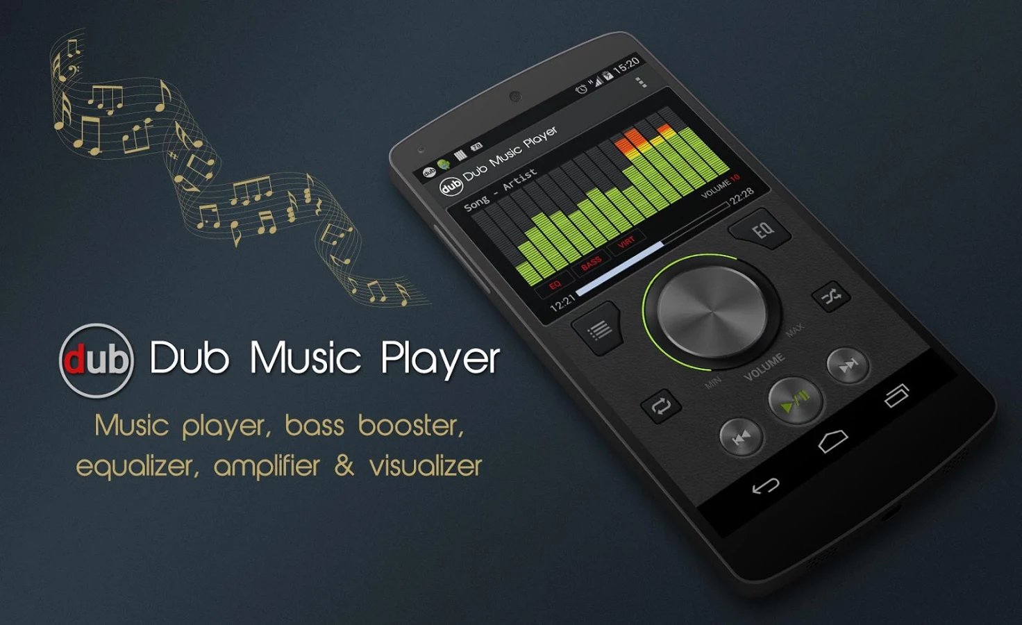 Dub Music Player v1.8 [Apk] DIMENCION ANDROID ॐ