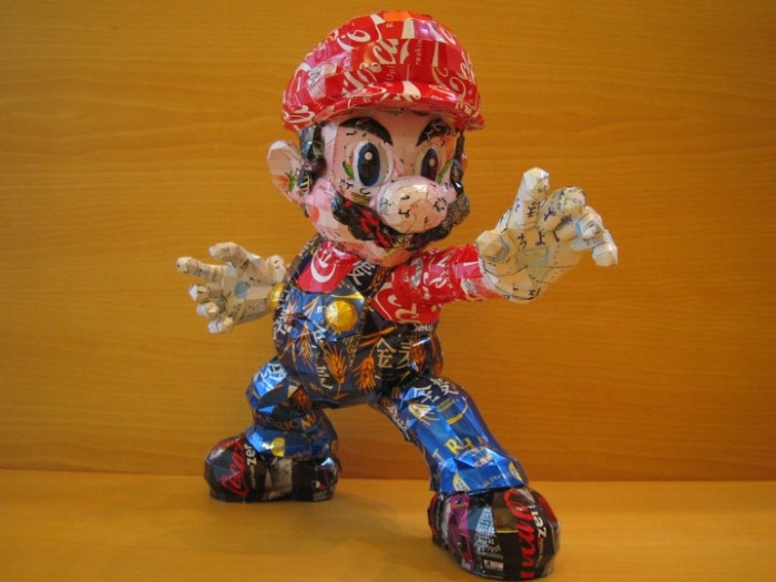 http://3.bp.blogspot.com/-m_-PERR9ZSk/UOAn0zscOgI/AAAAAAAADGc/FX0Ai848YFc/s1600/mario-made-from-aluminum-cans-japanese-artist-makaon.jpg