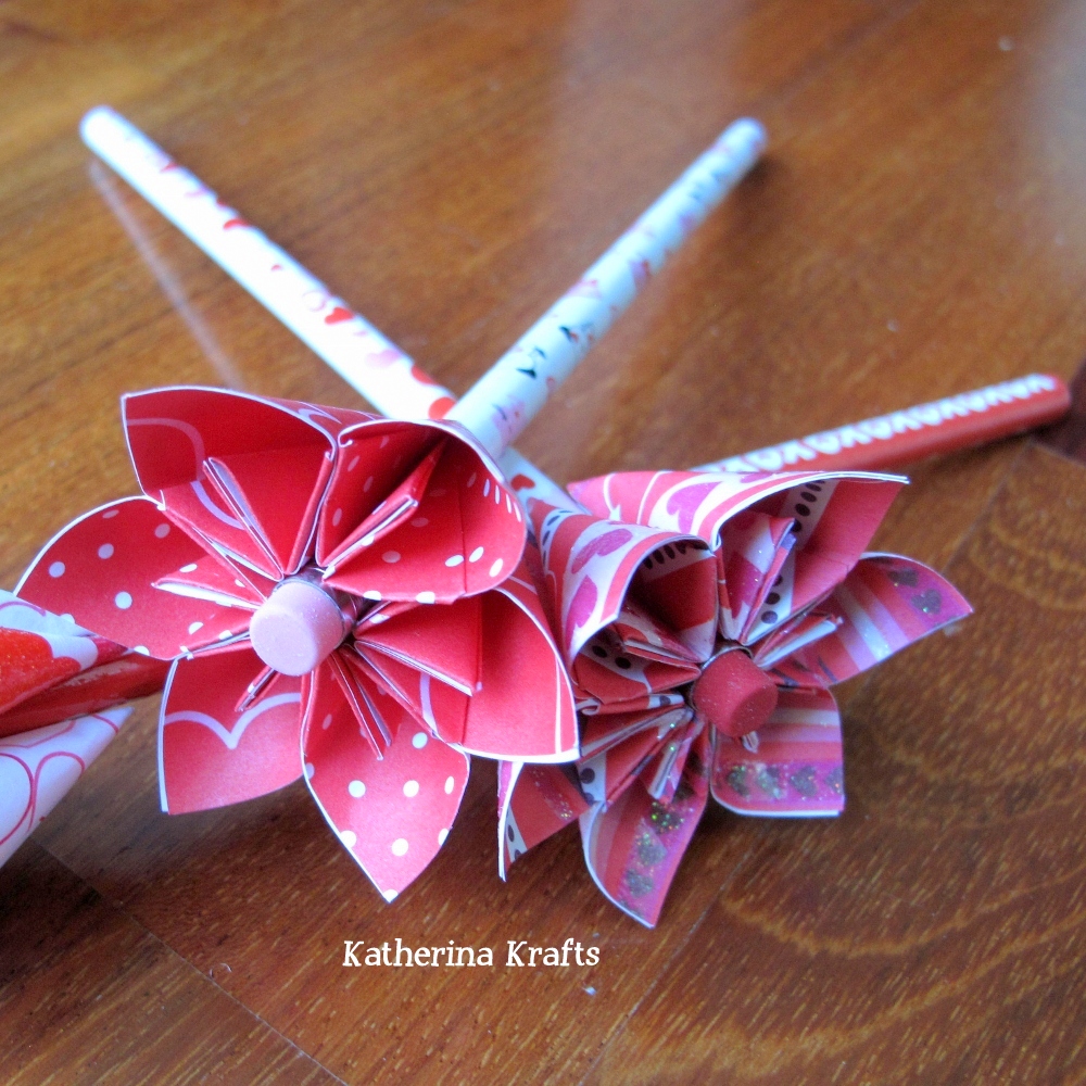 katherina krafts february 2012 easy origami flower with one piece of paper