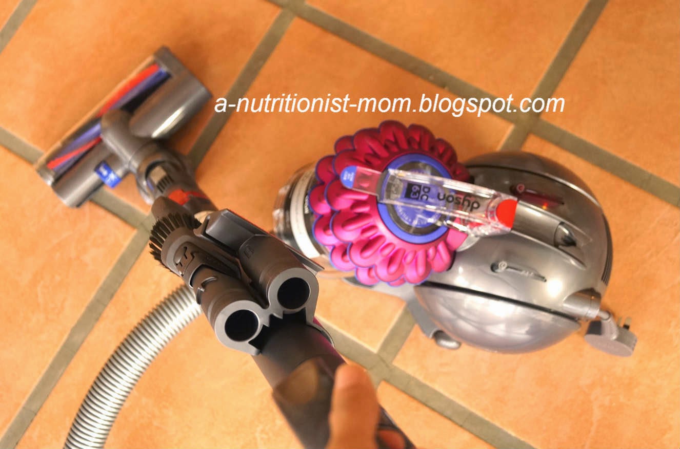 Journal of a nutritionist mom : Effortless cleaning with Dyson DC63