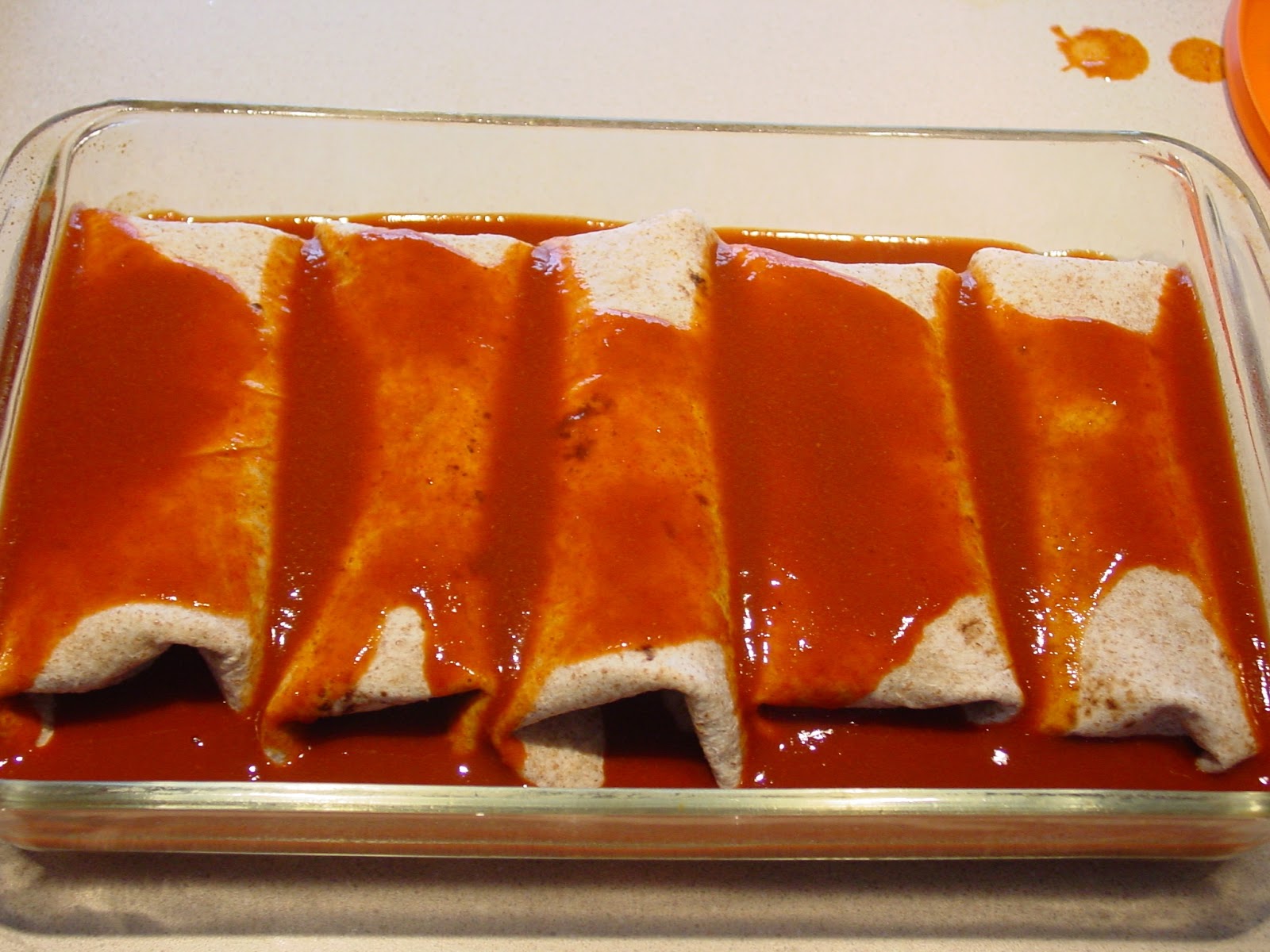 The Dirty Floor Chicken Enchiladas