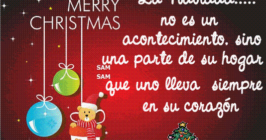 Tarjeta muy especial para desear una feliz navidad a todos tus amigos Mensajes de Navidad para la Familia | Tarjetas de Navidad