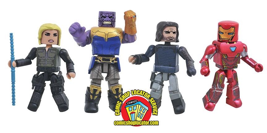 Plastic Memory Avengers Infinity War Begins With Diamond Select Toys