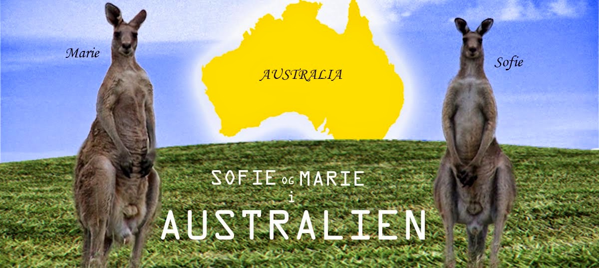 Sofie og Marie i Australien