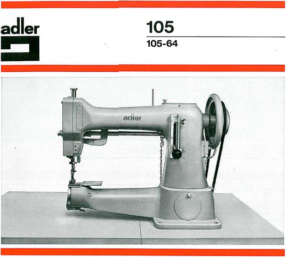 The World of Dürkopp Adler Parts Vintage leaflets for Adler sewing machines part 4