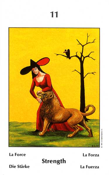 Tarot de Barbara Walker: La Fuerza