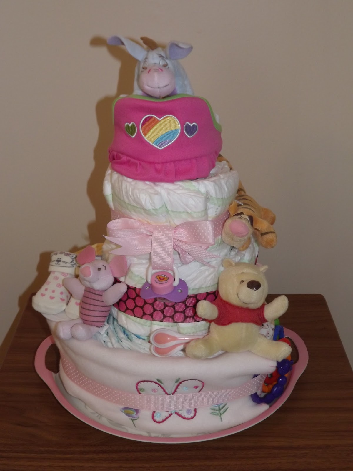 Tiers of Delight Diaper Cakes