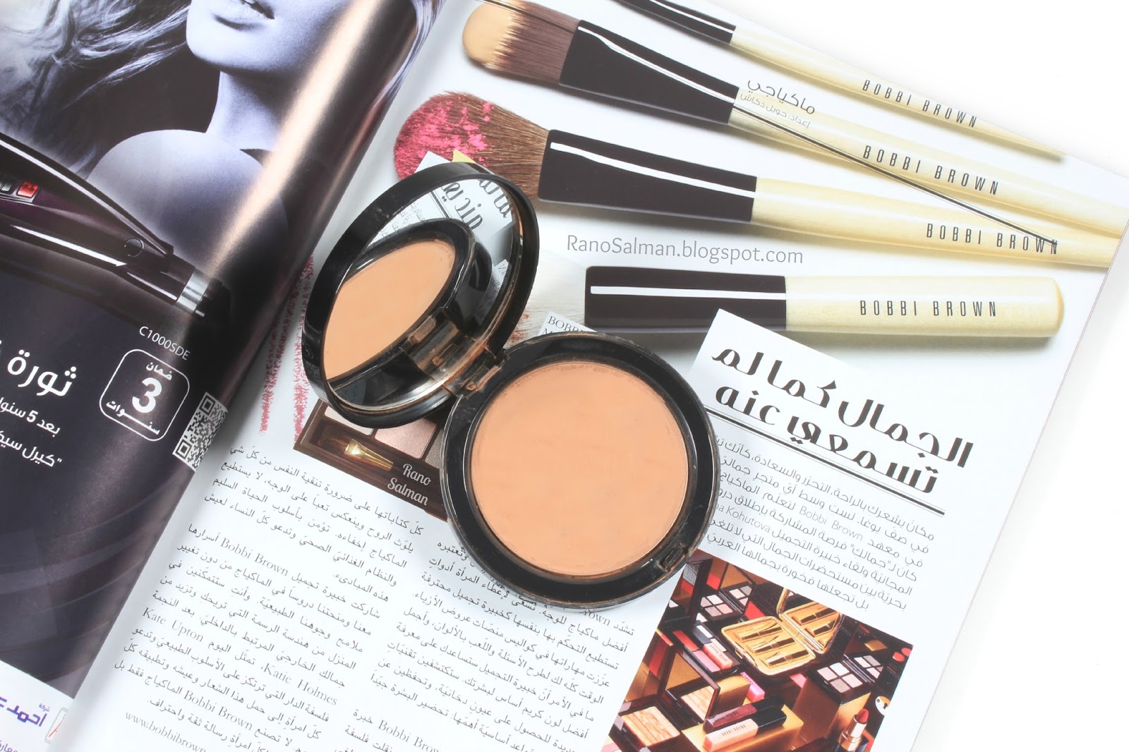 Bobbi Brown Bronzing Powder in Golden Light برونز بوبي براون Rano Salman