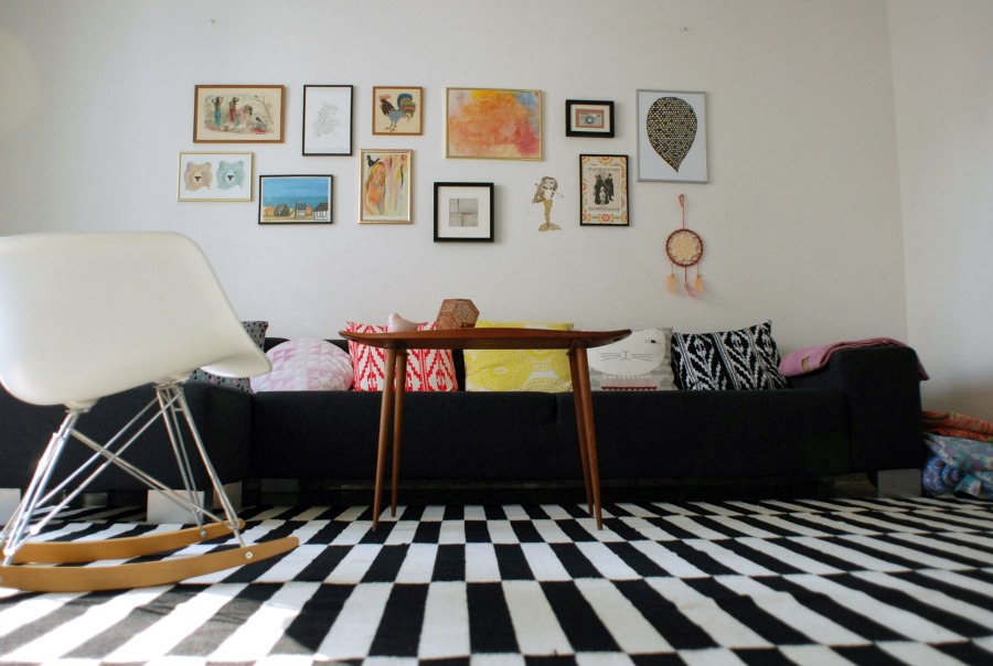 Frau svensson: nyt gulvtæppe i stuen / new living room carpet