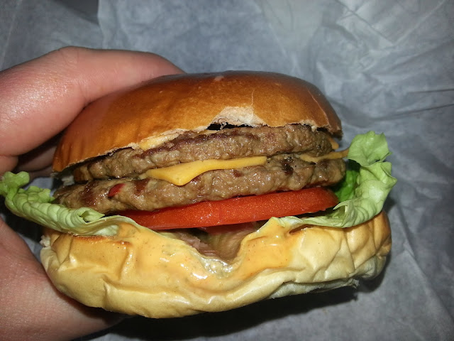 Flying Burger Co. Twin Prop burger