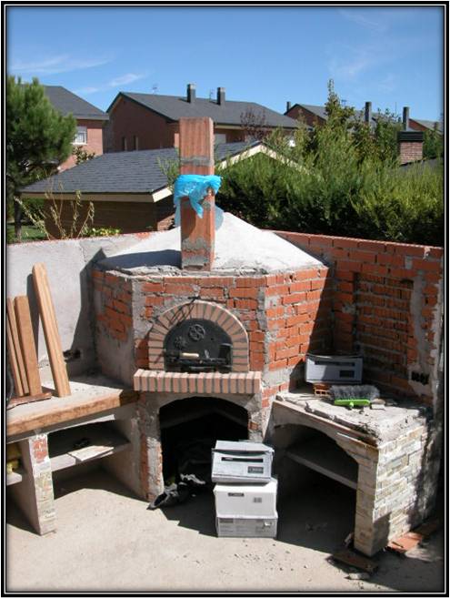 Porches y pérgolas de madera: PERGOLA PARA BARBACOA