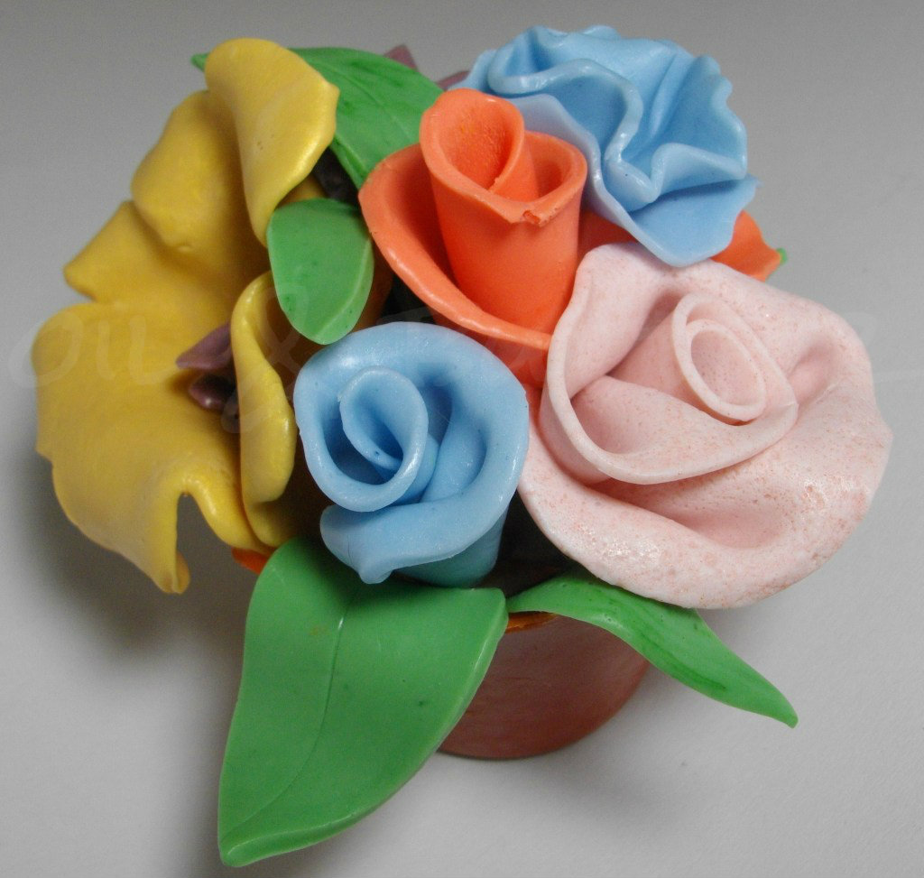 Oil & Butter Soap Flowers