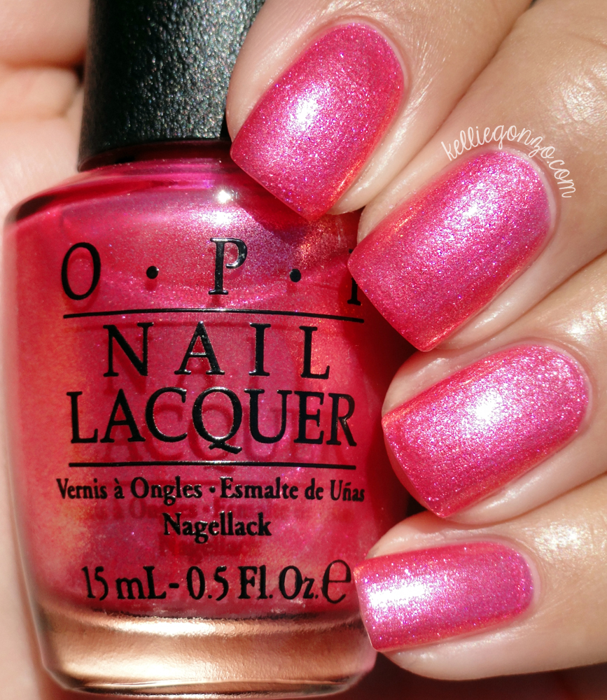 KellieGonzo OPI Brights 2015 Collection Swatches & Review