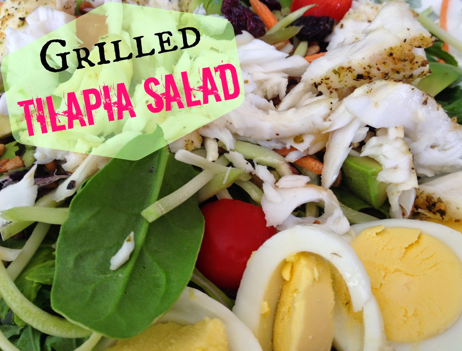 The Simple Life Grilled Tilapia Salad