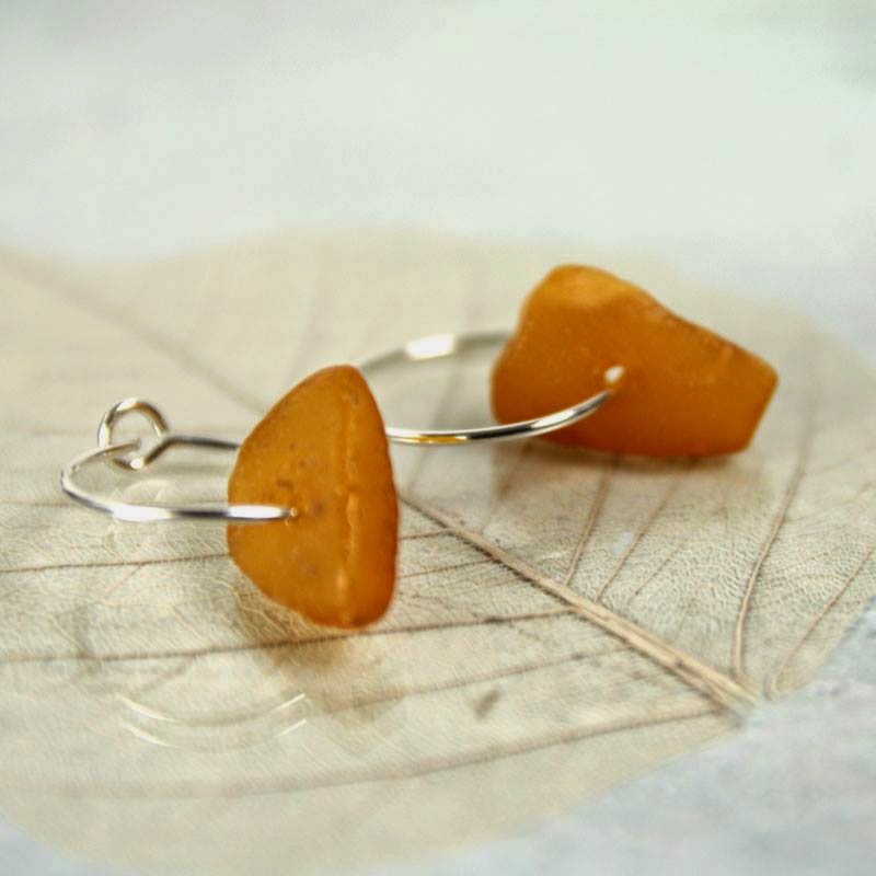 amber earrings nanfan jewellery bird's yard sheffield