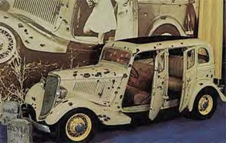 Bonnie & Clyde Movie Car. 1934 Ford Sedan