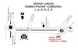 Denah Rumah Pintar Cendekia Juanda